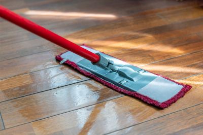 Deep Cleaning the Floors!